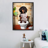 Hund 5d Diy Diamond Painting Diamant Malerei Set MJ9082