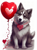 Hund 5d Diy Diamond Painting Diamant Malerei Set MJ9084