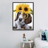 Hund 5d Diy Diamond Painting Diamant Malerei Set MJ9090