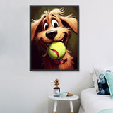 Hund 5d Diy Diamond Painting Diamant Malerei Set MJ9091