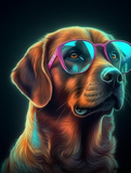 Hund 5d Diy Diamond Painting Diamant Malerei Set MJ9094