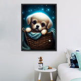 Hund 5d Diy Diamond Painting Diamant Malerei Set MJ9097