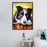 Hund 5d Diy Diamond Painting Diamant Malerei Set MJ9100