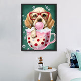 Hund 5d Diy Diamond Painting Diamant Malerei Set MJ9110
