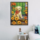 Hund 5d Diy Diamond Painting Diamant Malerei Set MJ9117