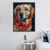 Hund 5d Diy Diamond Painting Diamant Malerei Set MJ9120