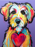 Hund 5d Diy Diamond Painting Diamant Malerei Set MJ9127