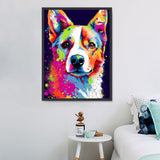 Hund 5d Diy Diamond Painting Diamant Malerei Set MJ9133