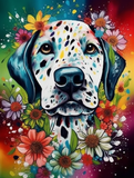Hund 5d Diy Diamond Painting Diamant Malerei Set MJ9134