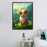Hund 5d Diy Diamond Painting Diamant Malerei Set MJ9146
