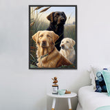 Hund 5d Diy Diamond Painting Diamant Malerei Set MJ9150