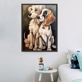 Hund 5d Diy Diamond Painting Diamant Malerei Set MJ9152