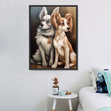 Hund 5d Diy Diamond Painting Diamant Malerei Set MJ9153
