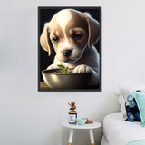 Hund 5d Diy Diamond Painting Diamant Malerei Set MJ9156