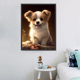 Hund 5d Diy Diamond Painting Diamant Malerei Set MJ9159
