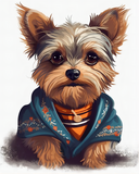Hund 5d Diy Diamond Painting Diamant Malerei Set MJ9161