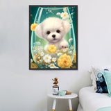 Hund 5d Diy Diamond Painting Diamant Malerei Set MJ9163