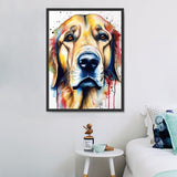 Hund 5d Diy Diamond Painting Diamant Malerei Set MJ9168