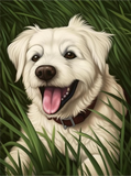 Hund 5d Diy Diamond Painting Diamant Malerei Set MJ9169