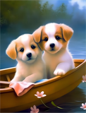 Hund 5d Diy Diamond Painting Diamant Malerei Set MJ9171