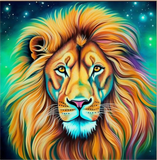 Löwe 5d Diy Diamond Painting Diamant Malerei Set MJ9176