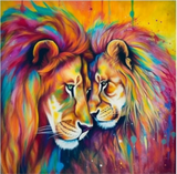 Löwe 5d Diy Diamond Painting Diamant Malerei Set MJ9181