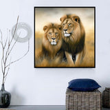 Löwe 5d Diy Diamond Painting Diamant Malerei Set MJ9183