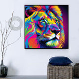 Löwe 5d Diy Diamond Painting Diamant Malerei Set MJ9185