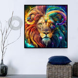 Löwe 5d Diy Diamond Painting Diamant Malerei Set MJ9187
