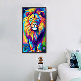 Löwe 5d Diy Diamond Painting Diamant Malerei Set MJ9190