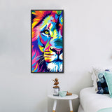 Löwe 5d Diy Diamond Painting Diamant Malerei Set MJ9193