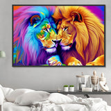 Löwe 5d Diy Diamond Painting Diamant Malerei Set MJ9199