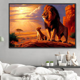 Löwe 5d Diy Diamond Painting Diamant Malerei Set MJ9203