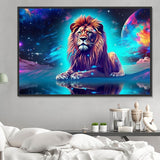 Löwe 5d Diy Diamond Painting Diamant Malerei Set MJ9204