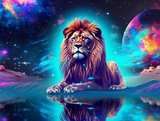 Löwe 5d Diy Diamond Painting Diamant Malerei Set MJ9204