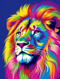 Löwe 5d Diy Diamond Painting Diamant Malerei Set MJ9212
