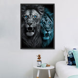 Löwe 5d Diy Diamond Painting Diamant Malerei Set MJ9213