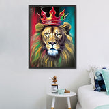 Löwe 5d Diy Diamond Painting Diamant Malerei Set MJ9220