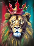 Löwe 5d Diy Diamond Painting Diamant Malerei Set MJ9220