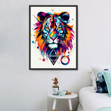 Löwe 5d Diy Diamond Painting Diamant Malerei Set MJ9221