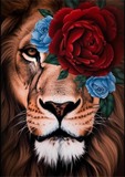 Löwe 5d Diy Diamond Painting Diamant Malerei Set MJ9222