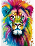 Löwe 5d Diy Diamond Painting Diamant Malerei Set MJ9228