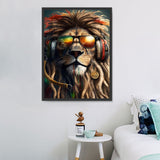 Löwe 5d Diy Diamond Painting Diamant Malerei Set MJ9229
