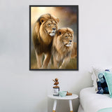 Löwe 5d Diy Diamond Painting Diamant Malerei Set MJ9230