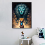 Löwe 5d Diy Diamond Painting Diamant Malerei Set MJ9231