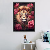 Löwe 5d Diy Diamond Painting Diamant Malerei Set MJ9236