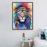 Löwe 5d Diy Diamond Painting Diamant Malerei Set MJ9237