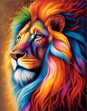 Löwe 5d Diy Diamond Painting Diamant Malerei Set MJ9239