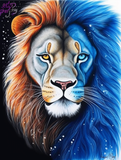 Löwe 5d Diy Diamond Painting Diamant Malerei Set MJ9241