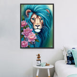 Löwe 5d Diy Diamond Painting Diamant Malerei Set MJ9242